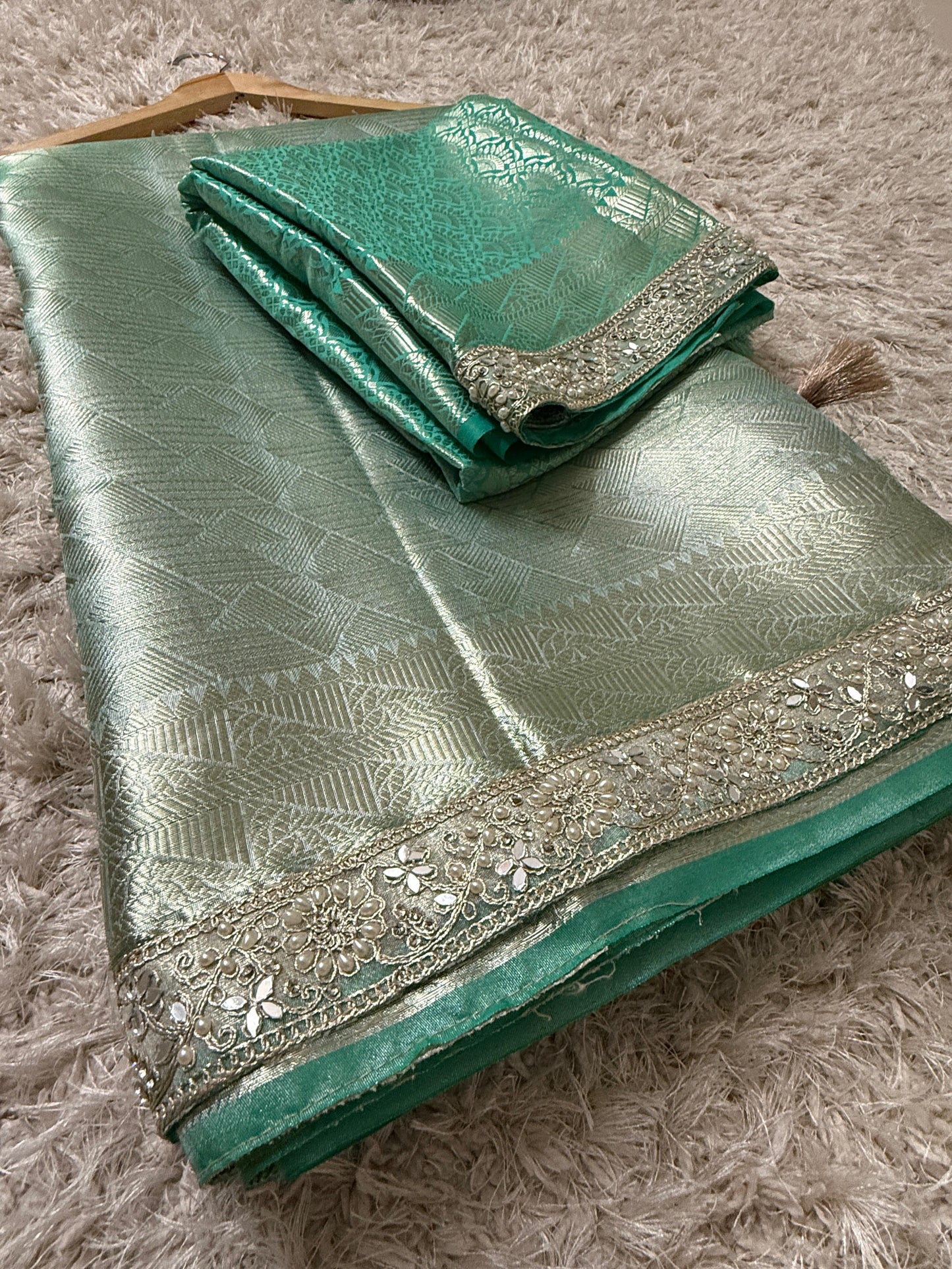 Kanjivaram bridal Katan tissue classic sarees