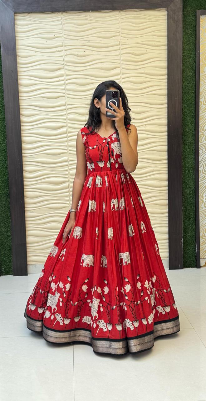 2 in one Use Pichwai Gowns