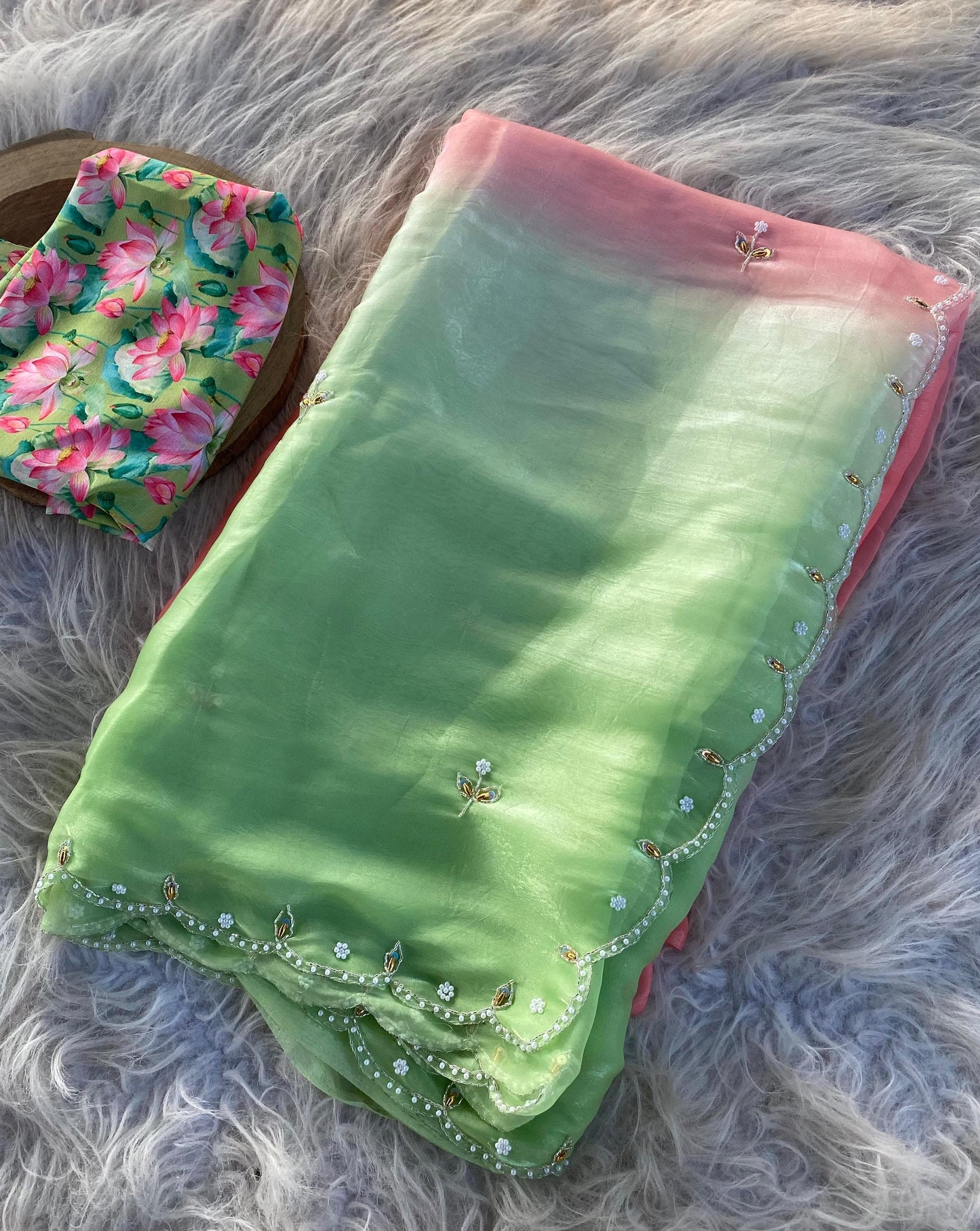 Space silk Budget Desginer Sarees