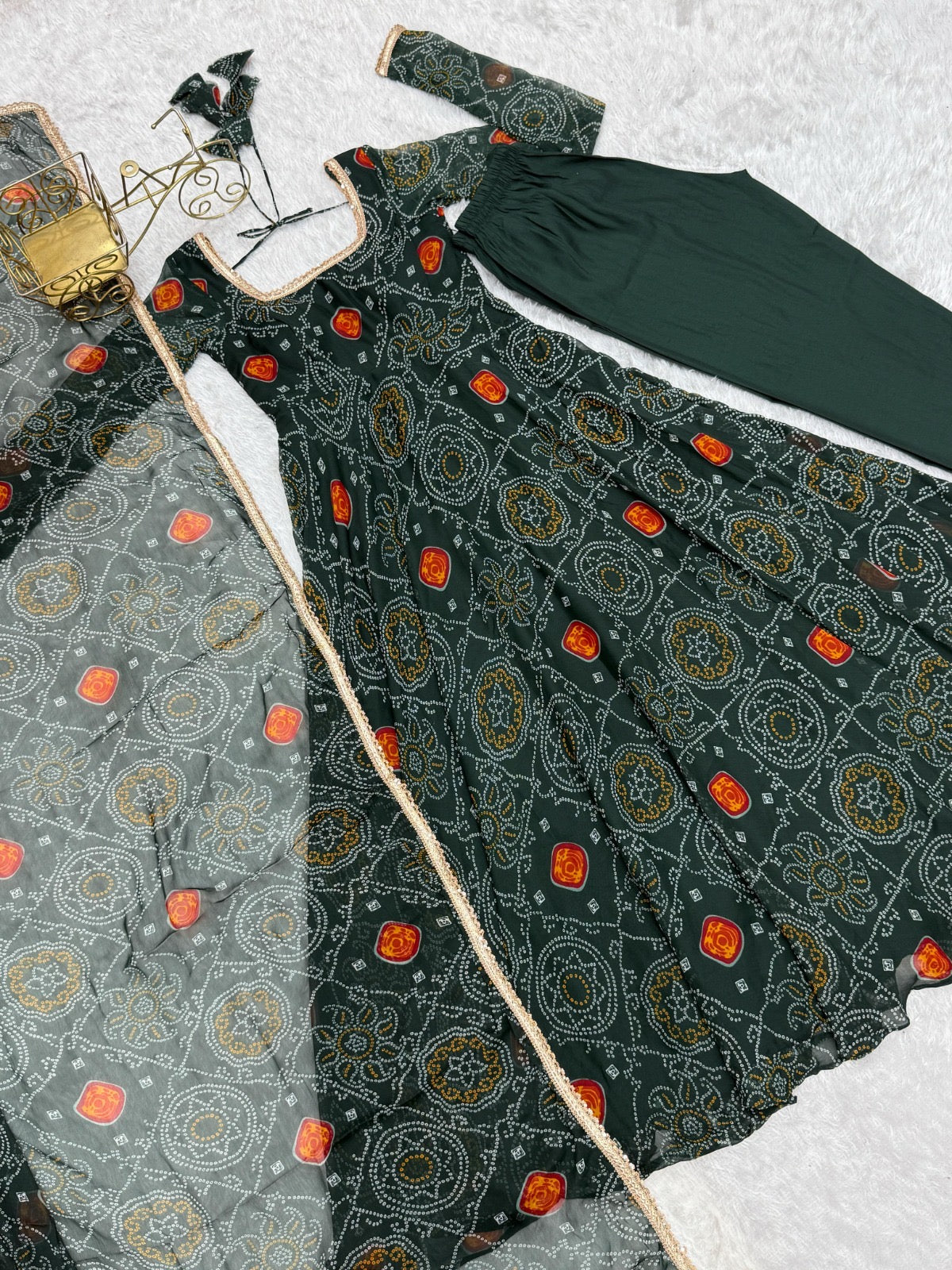 Full long frocks/ gowns chiffon