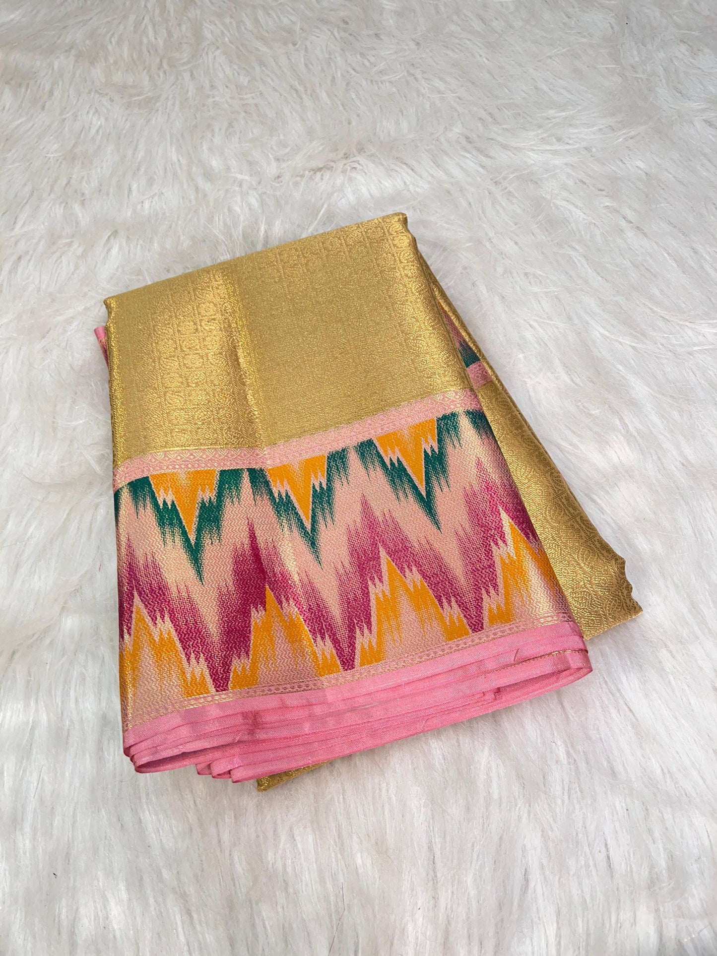 Banarasi Kanjeevaram tissue silk saree