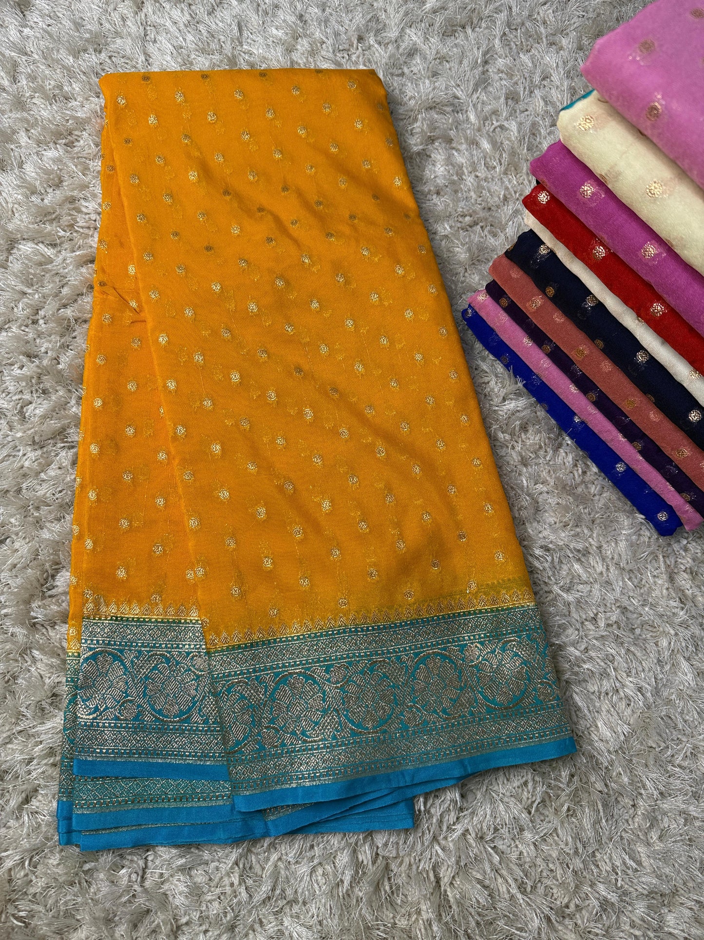 Banarasi Katan soft silk saree luxe