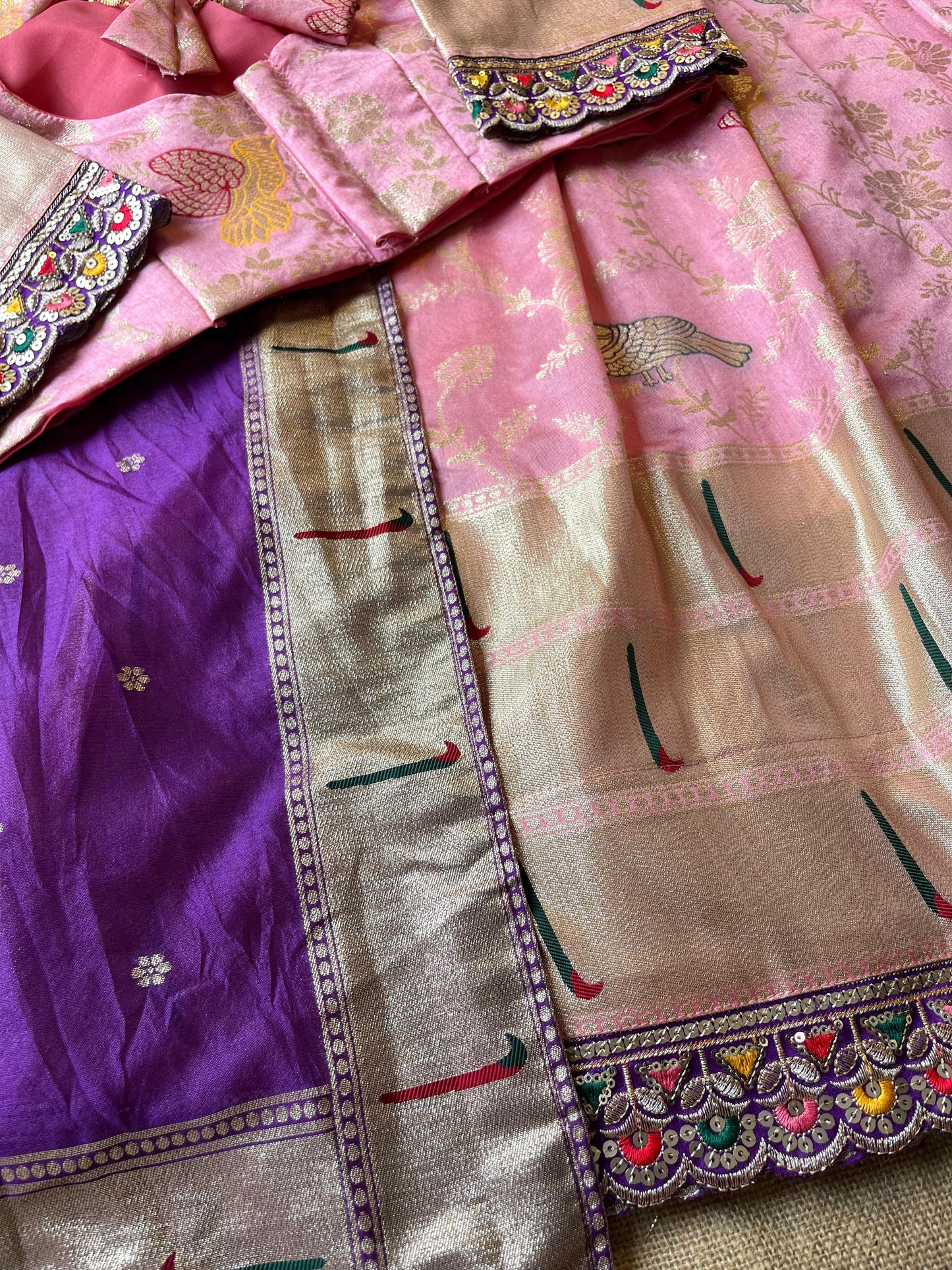 Muniya New Colours Paithani Lehenga