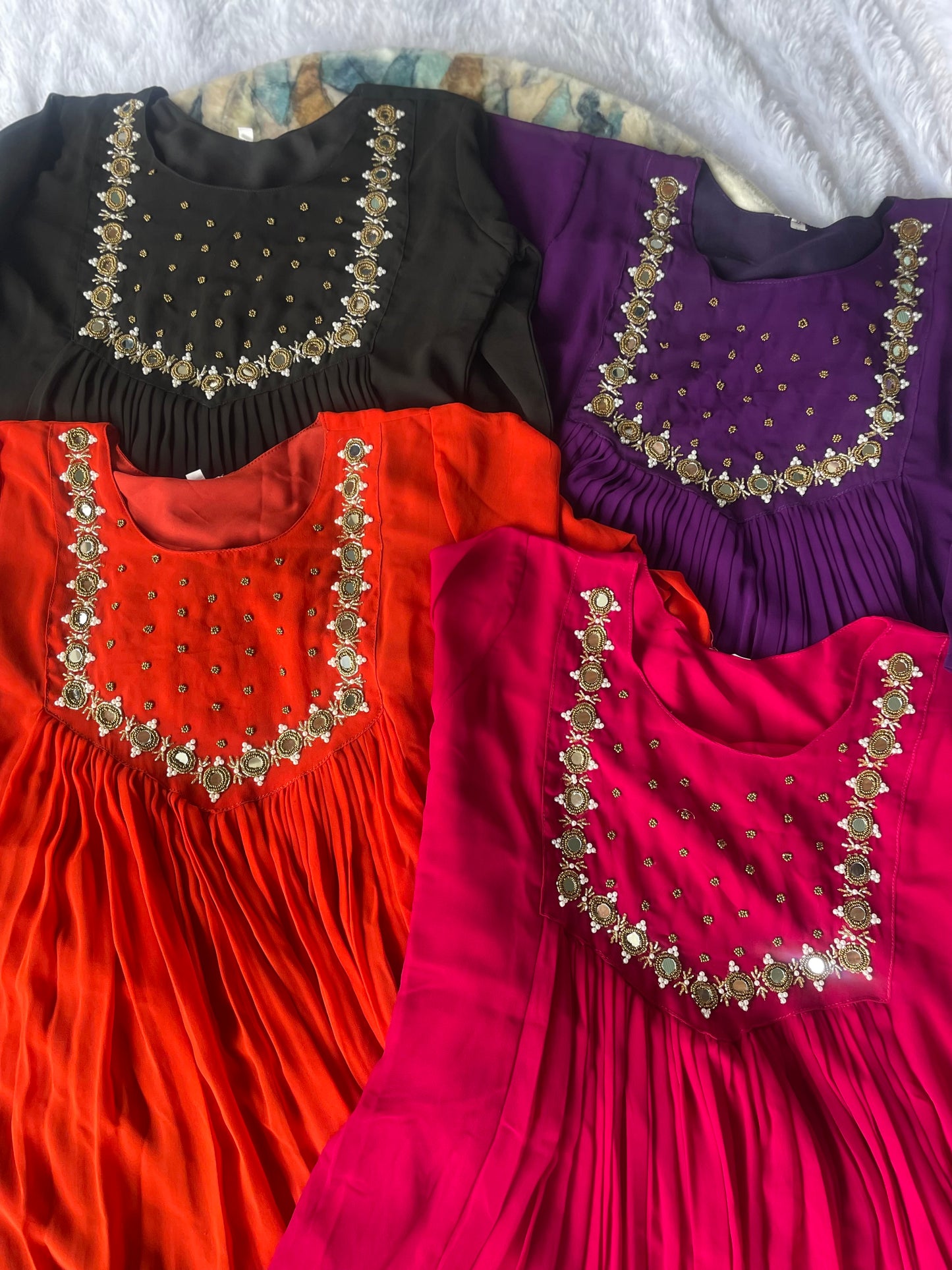 Maggam work Gown