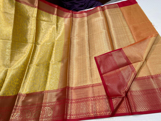 Gold Tissue Luxe Budget Sravanamasam special sarees