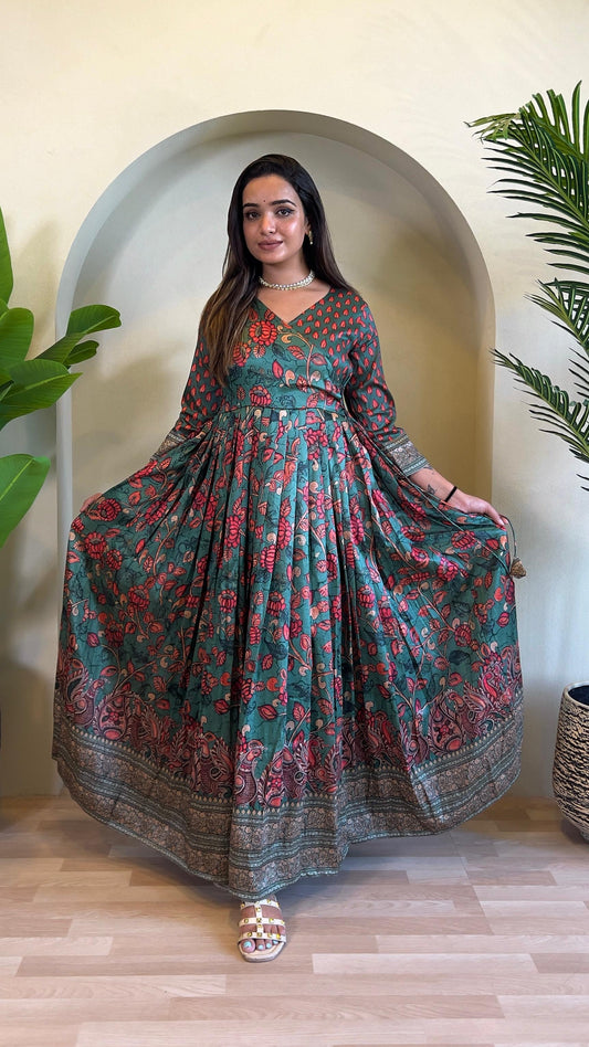 Kalamkari gowns for every special occasions