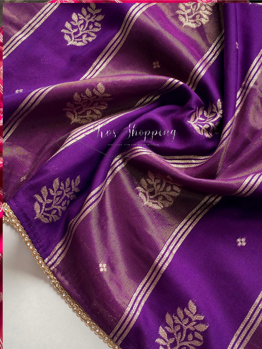Premium Dola Silk Zari Dola Trendy Saree (Celebrate inspired)