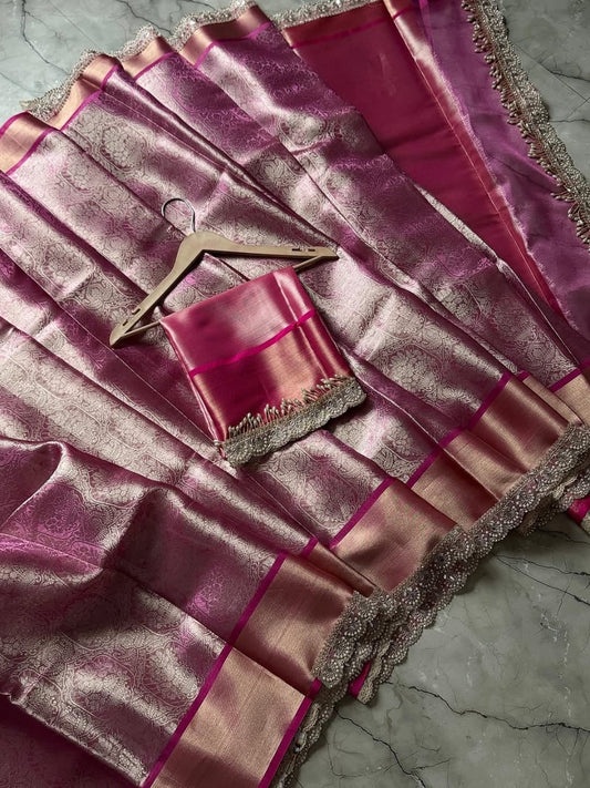 Traditional Handloom soft Banarasi Trendy Saree