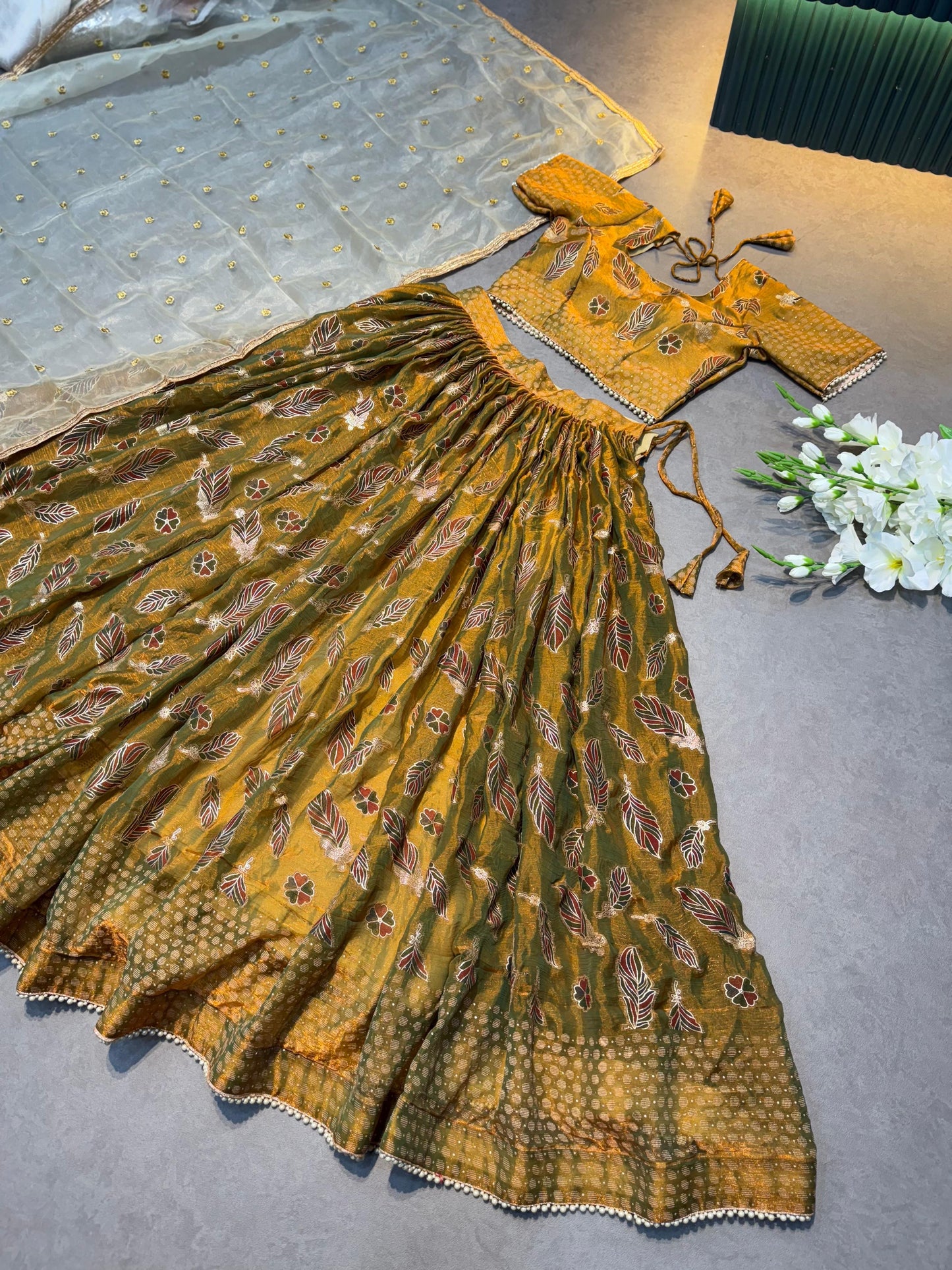 Two tone Designer new Lehenga set