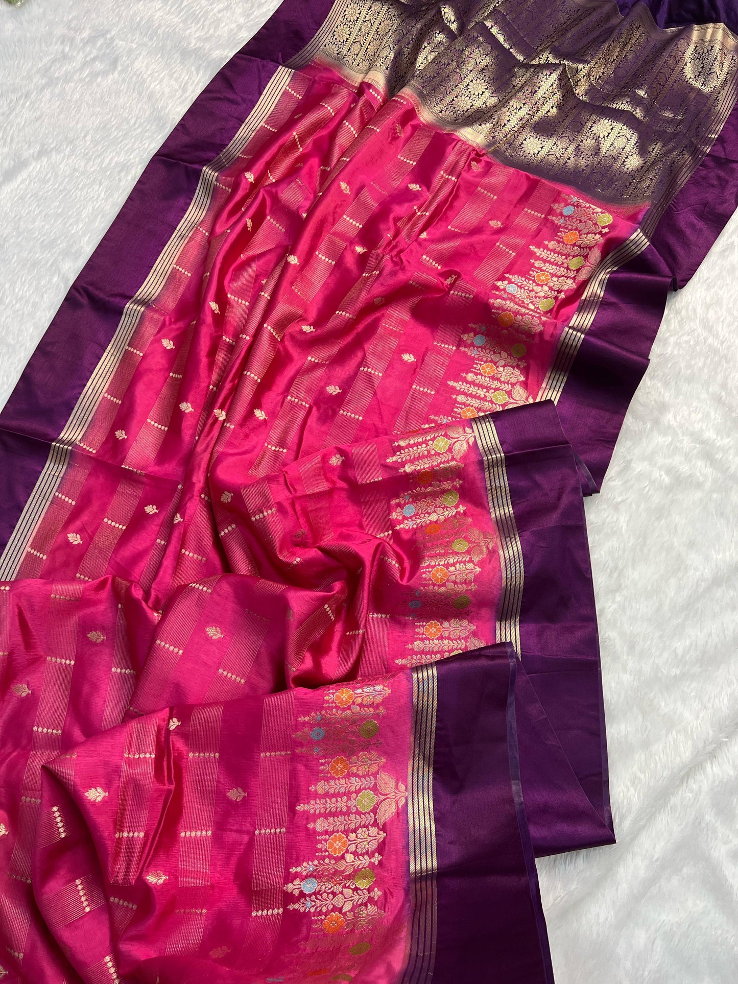 Pure raw mango classic festival vibe sarees