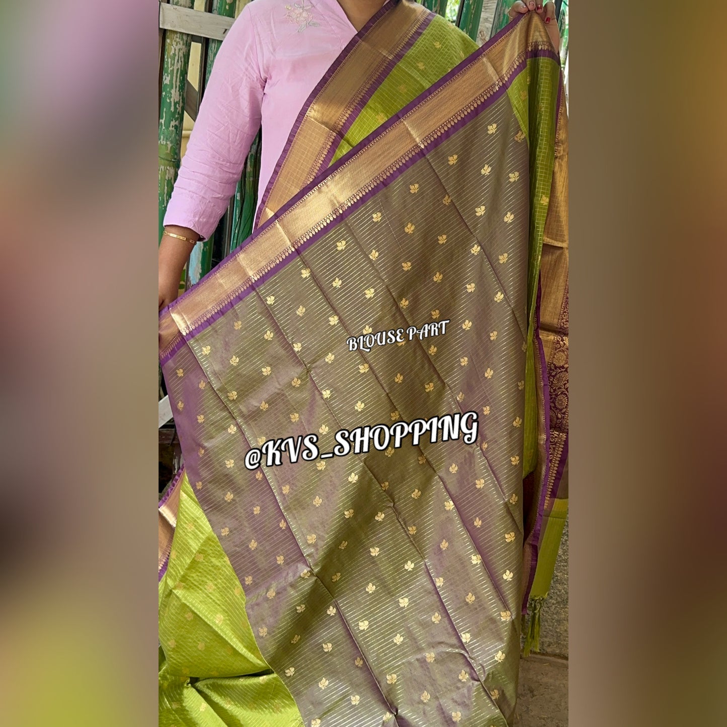 Classic Semi Gadwal Check Sarees