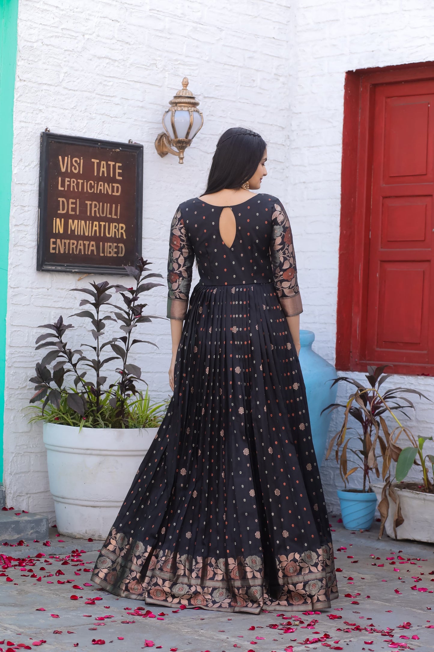 Latest Soft silk Gowns