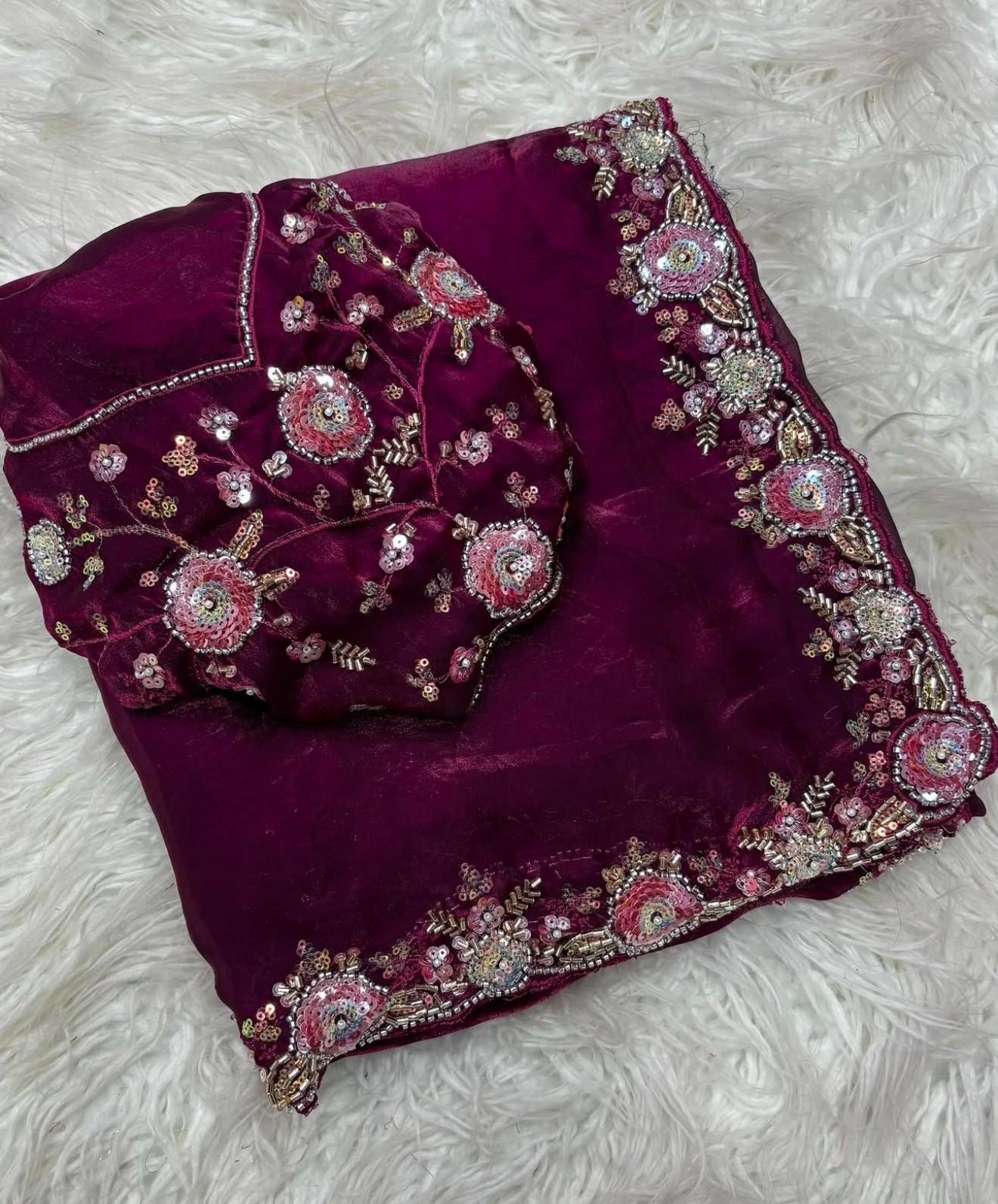 Hand embroidery Haldi Special Elegant Luxe