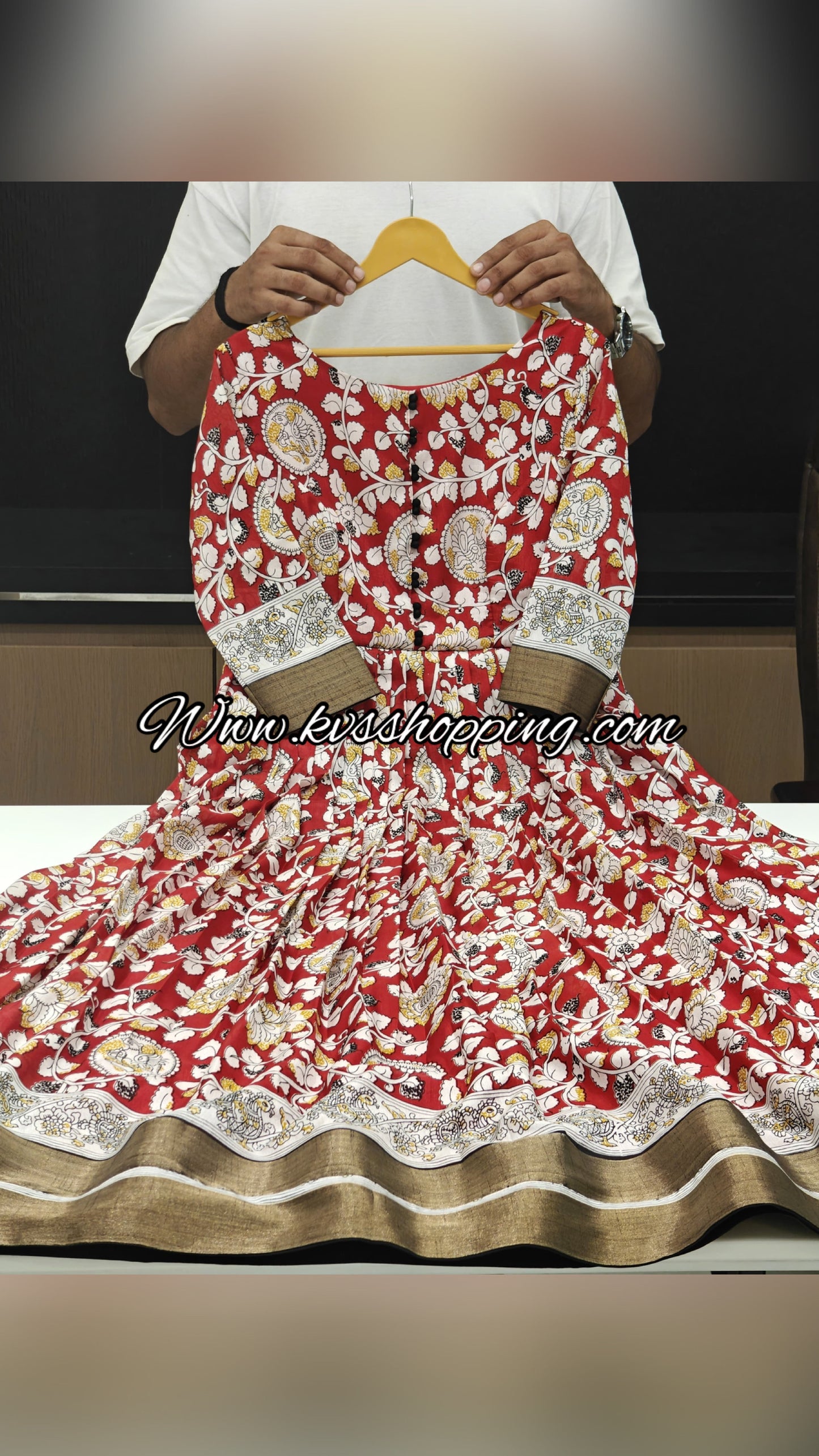 Kalamkari Festival Wear Gowns
