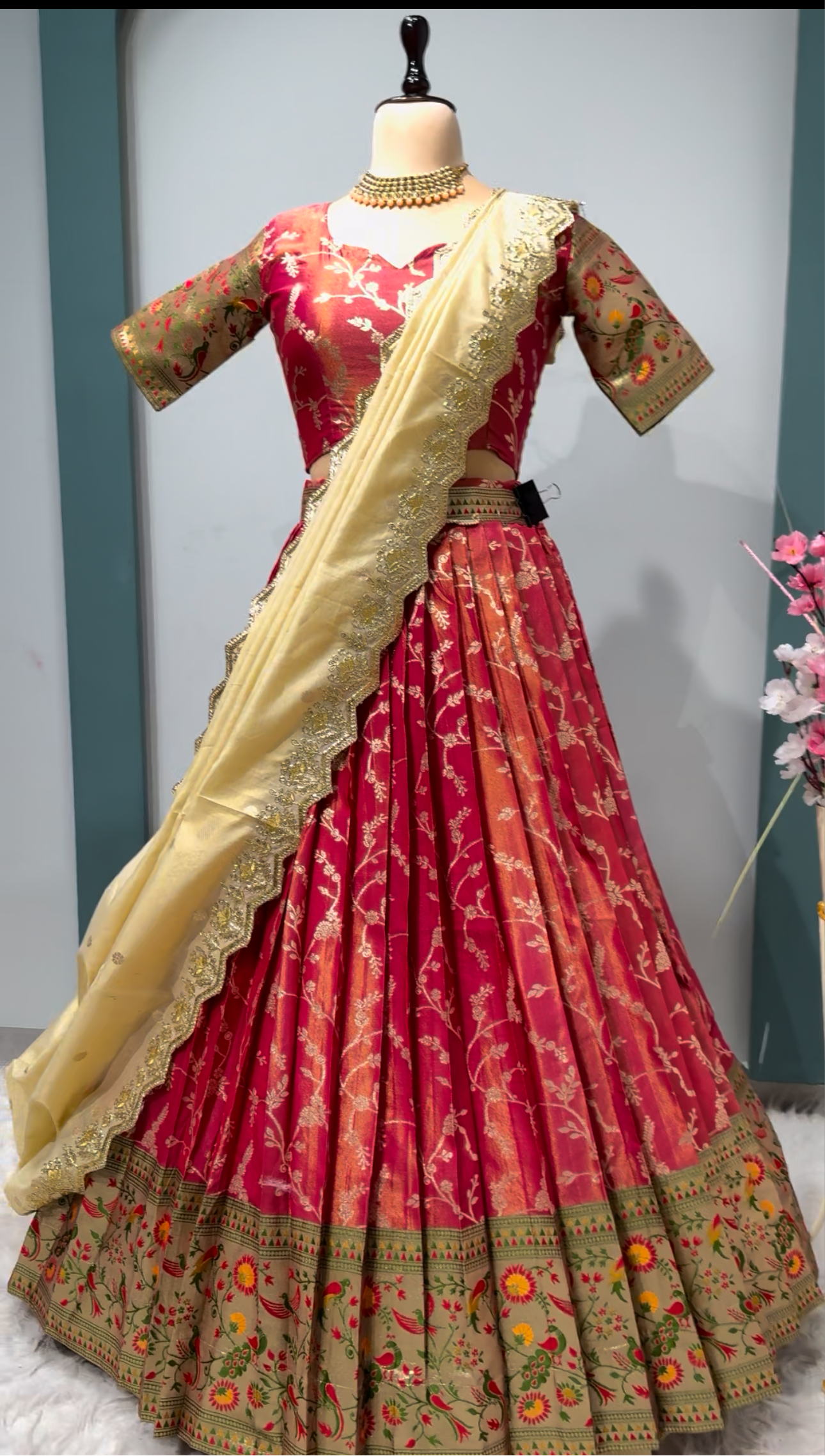 New designer Paithani Set