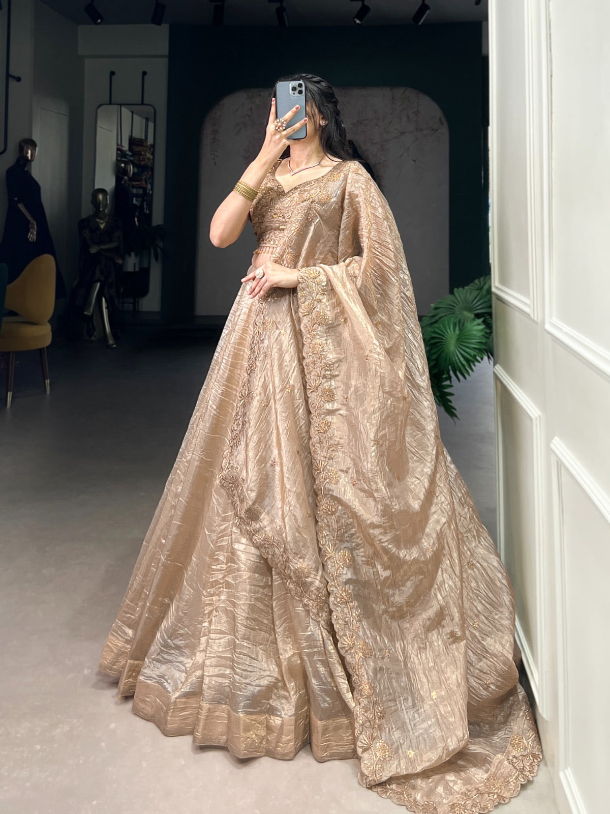 Gold Luxe Lehenga Set
