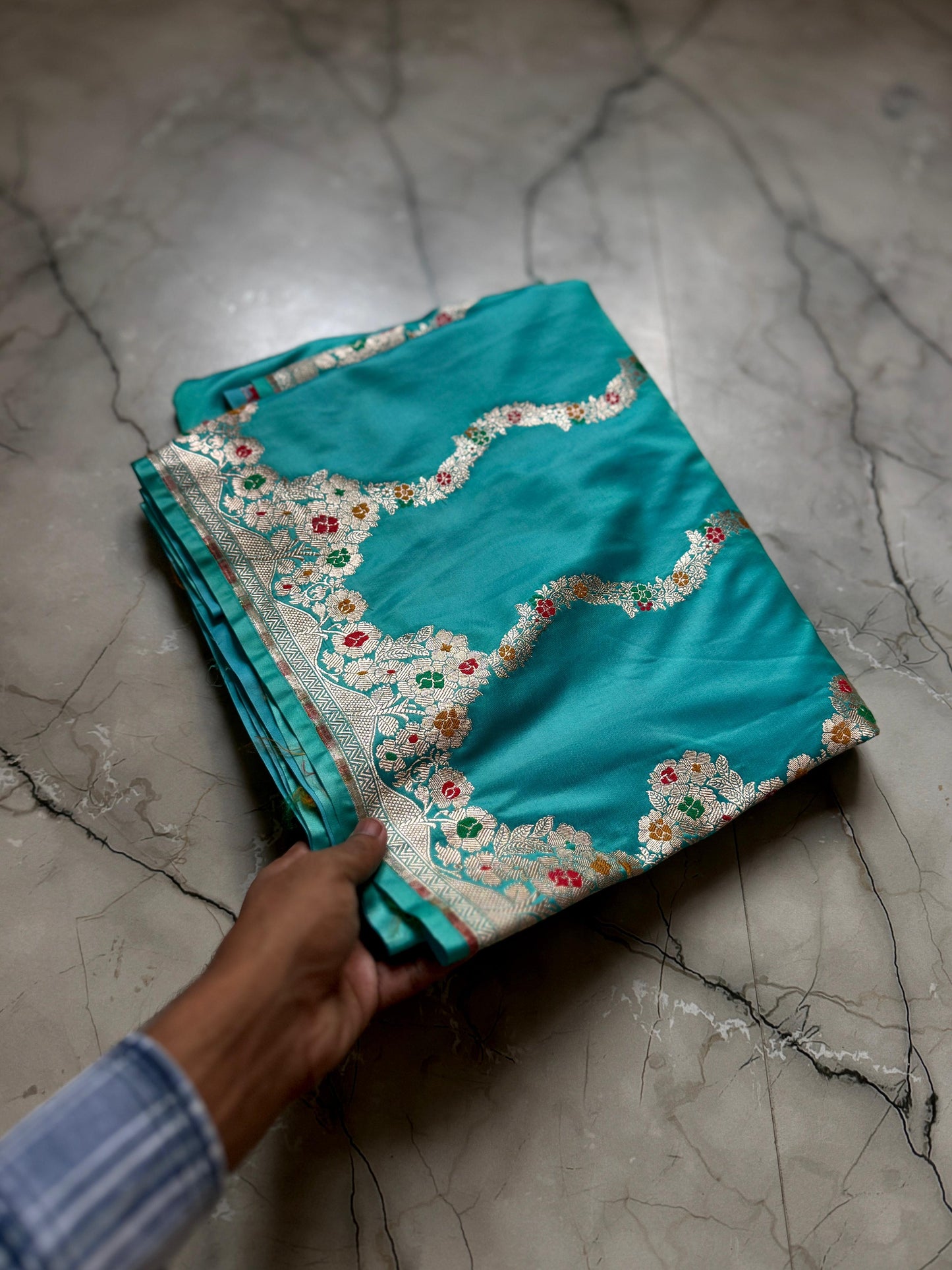 Banarasi Handloom Pure Luxe Mashru silk saree