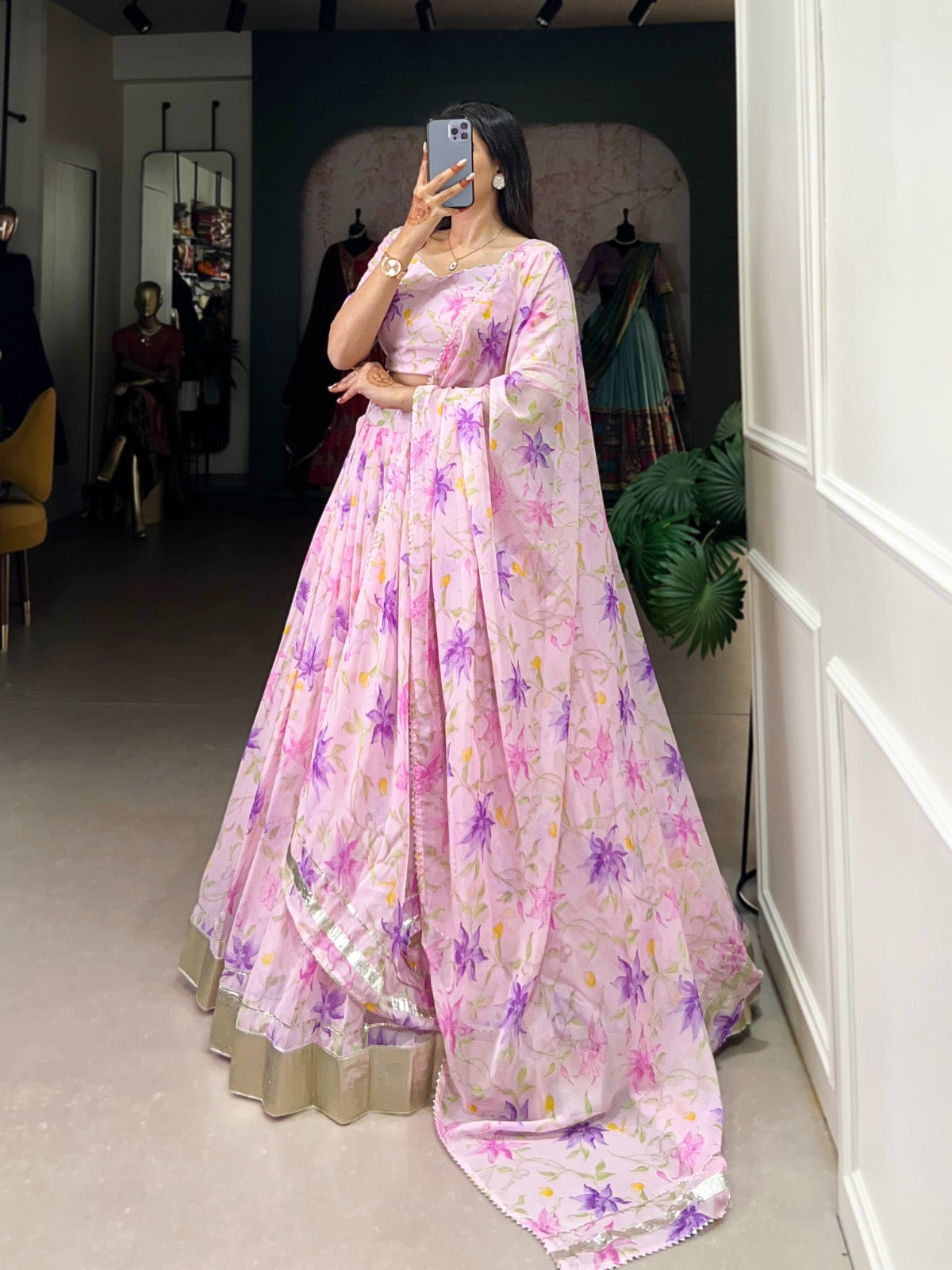 Wedding collection floral Lehengas