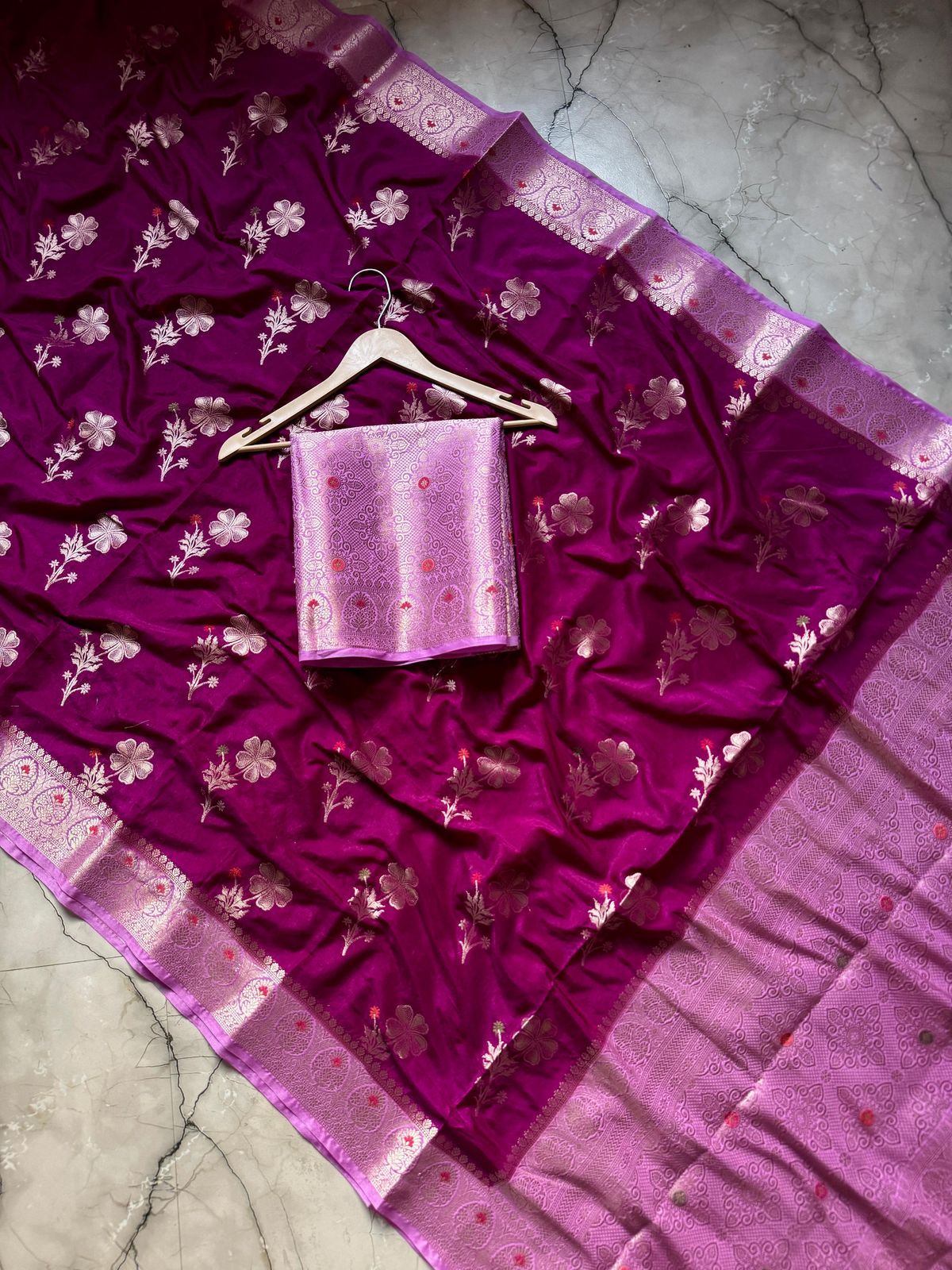 Semi Katan Silk Budget Saree