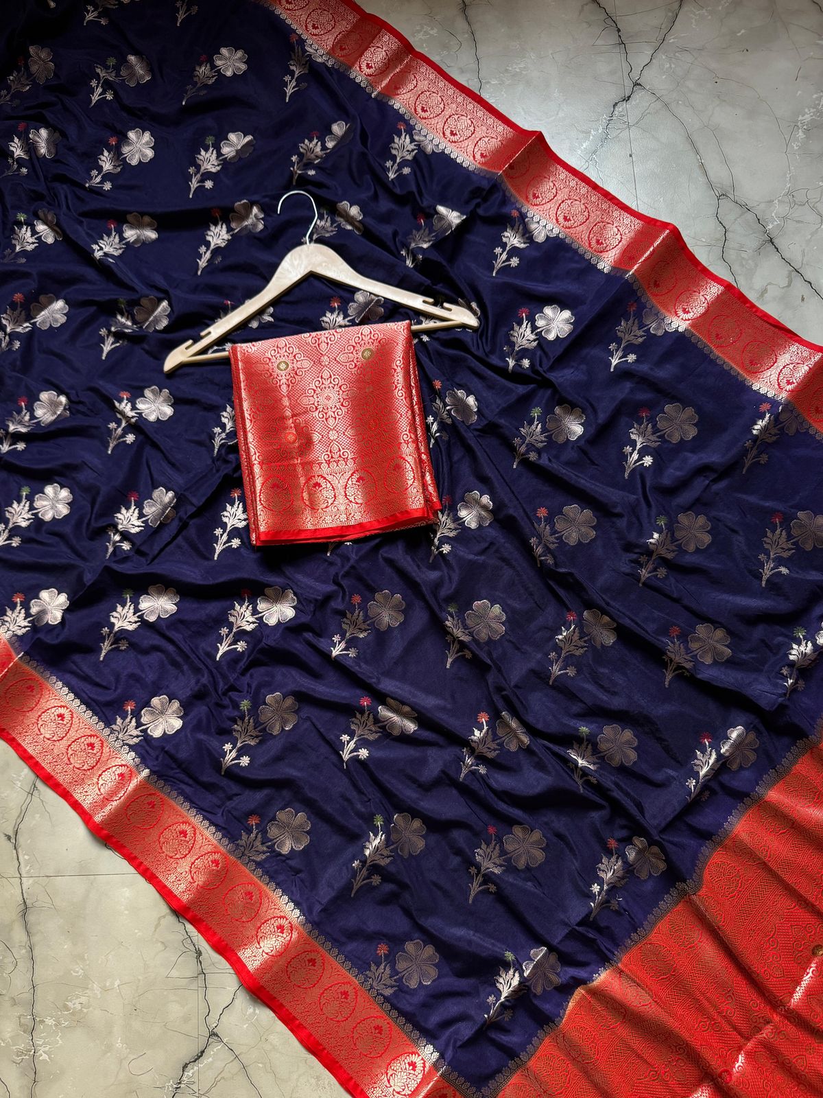 Semi Katan Silk Budget Saree