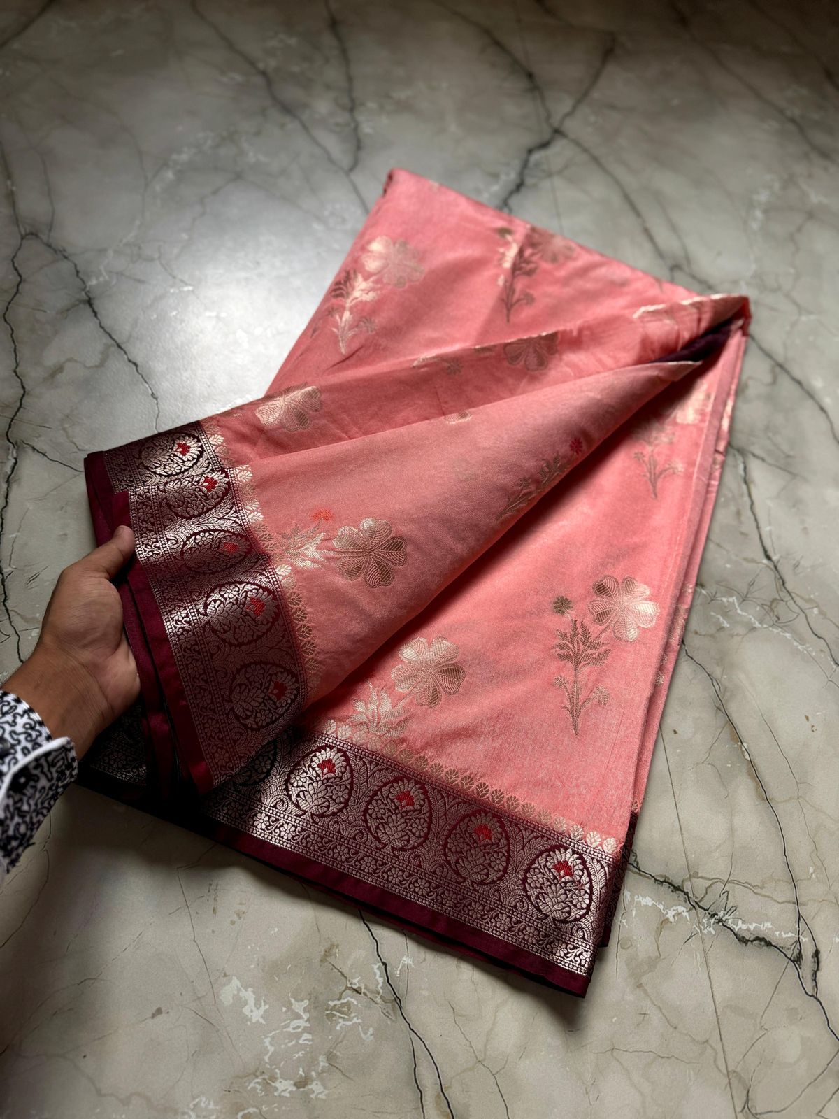 Semi Katan Silk Budget Saree