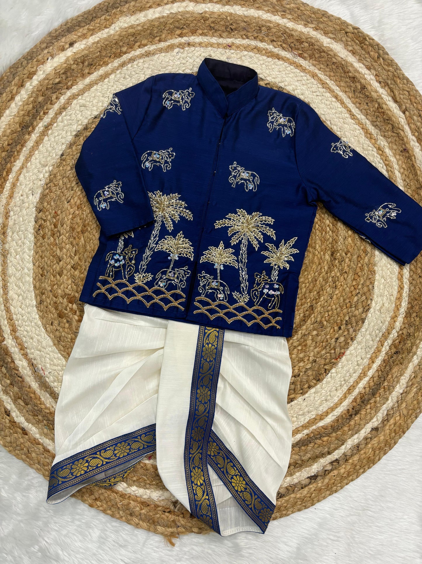 Kid kurta sets for all festivals pure maggam ones
