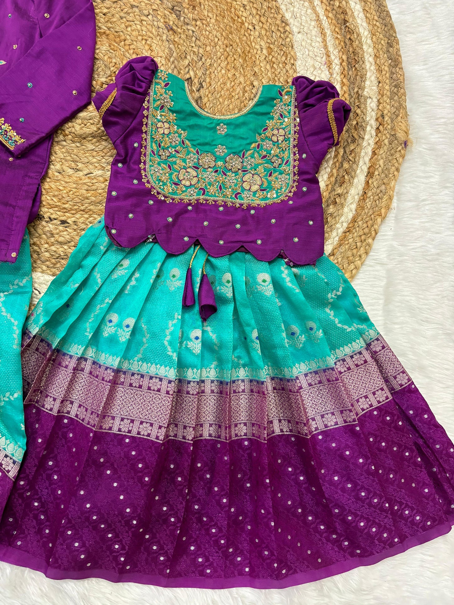 Kids ethnic wear brother and sister