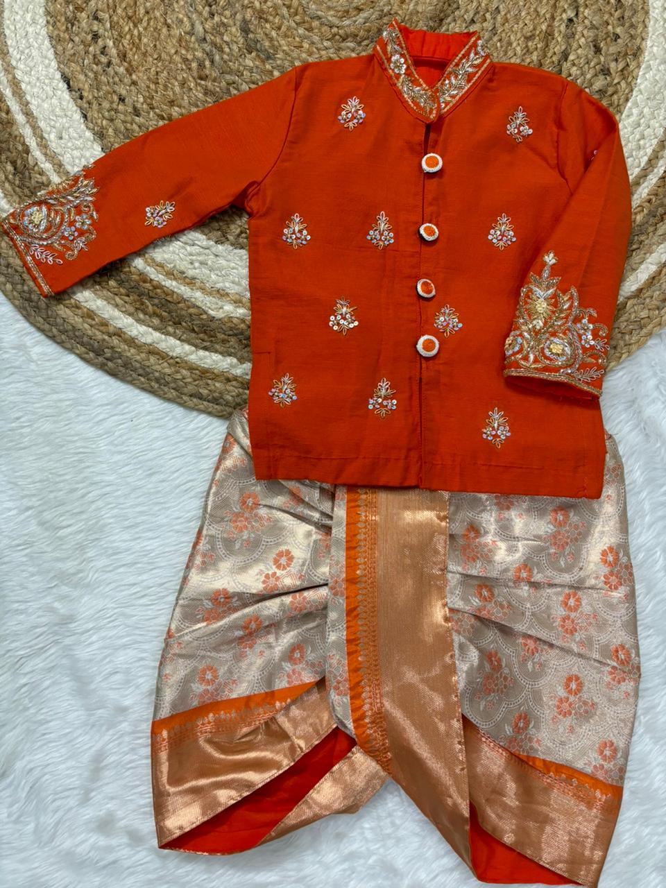 Traditional Elegance for Little Boys – Kurta Dhoti Sets