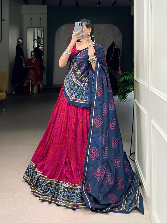 Navratri Unstitched Lehengas Collections