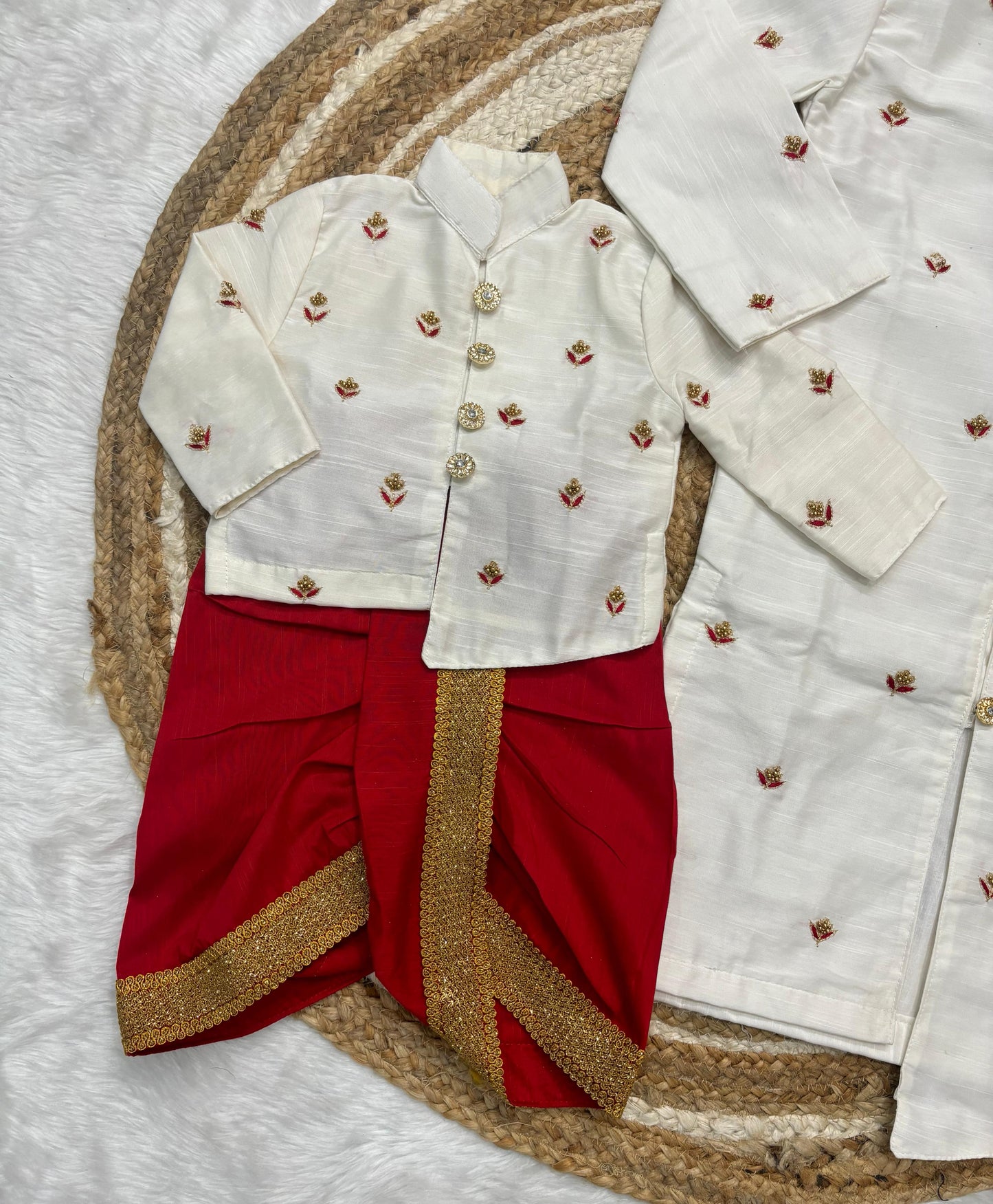 Festival special boys kurta dhoti set