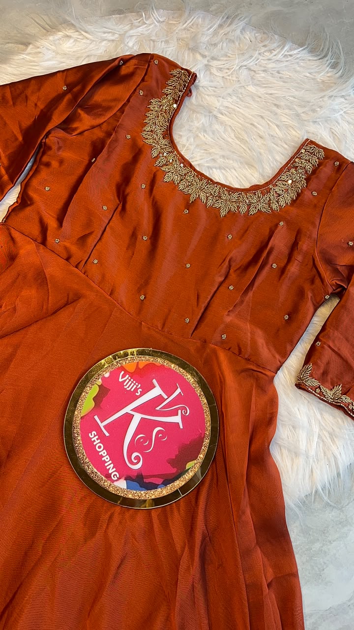Rangoli silk festival traditional Gowns
