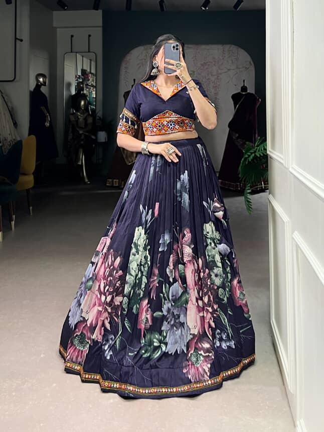 Tasar silk festival Co-ord set Lehenga sets