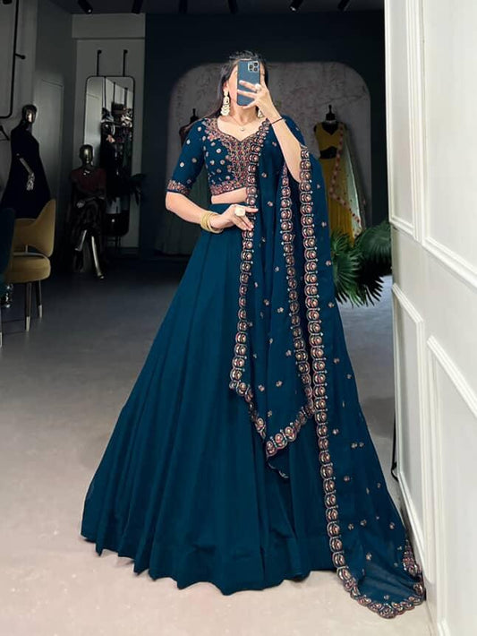 Georgette Glam Party Lehenga