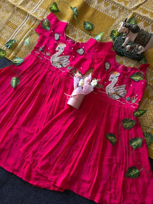 Princess Swan Kids Gown