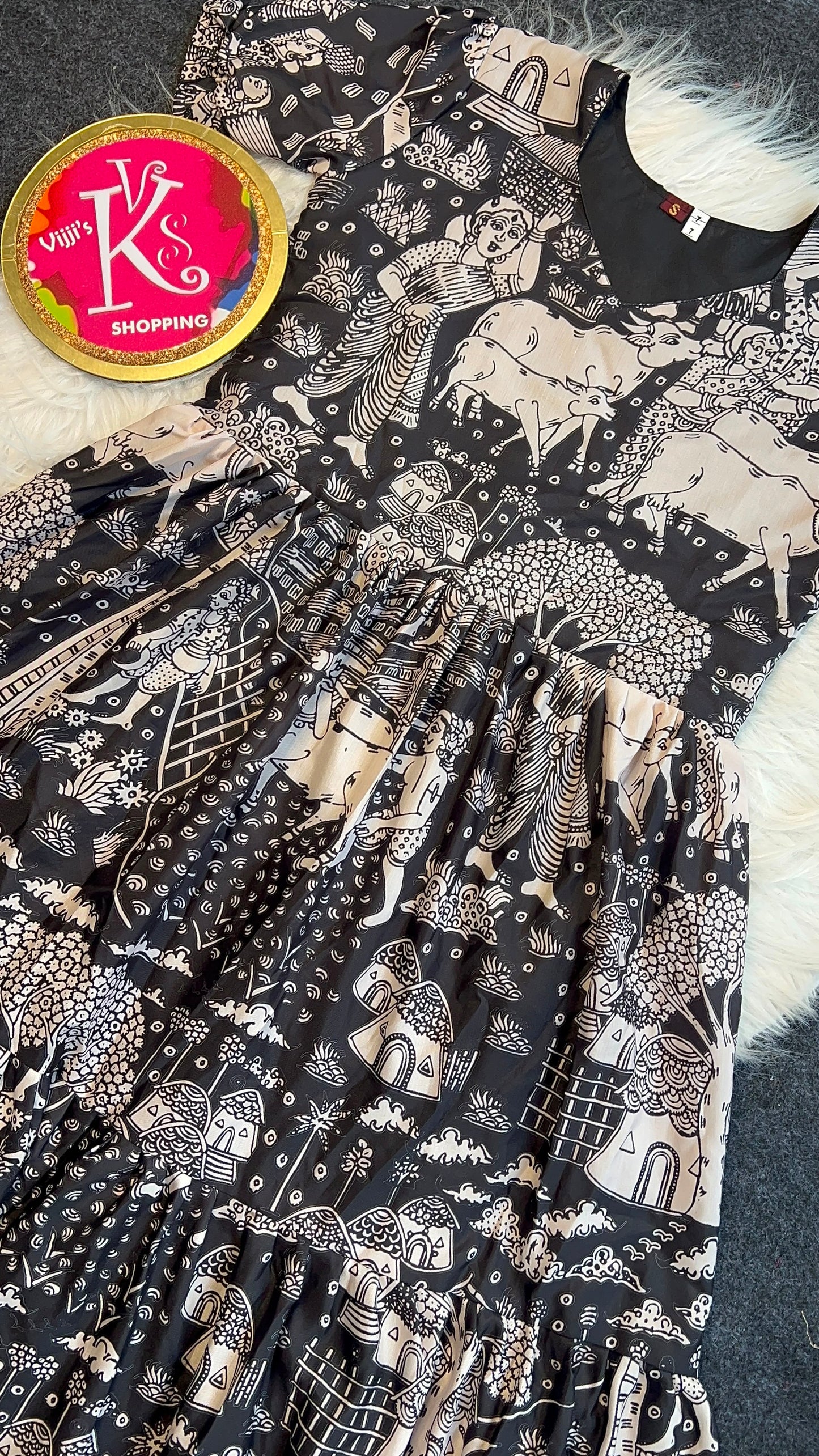 Muslim cotton cafe village style gowns