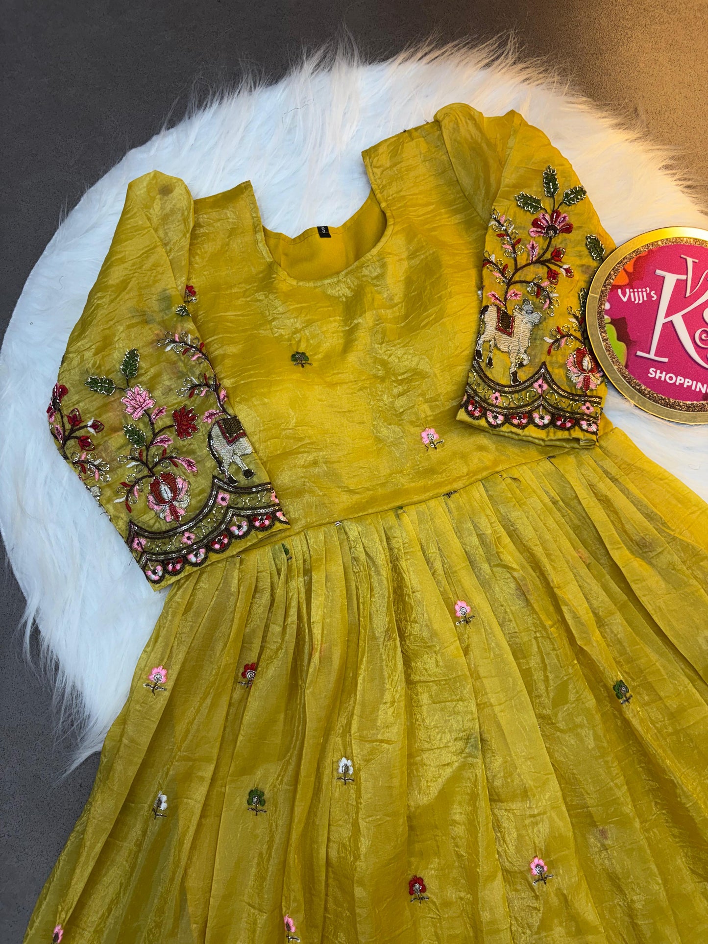Pichwai embroidery classic gowns
