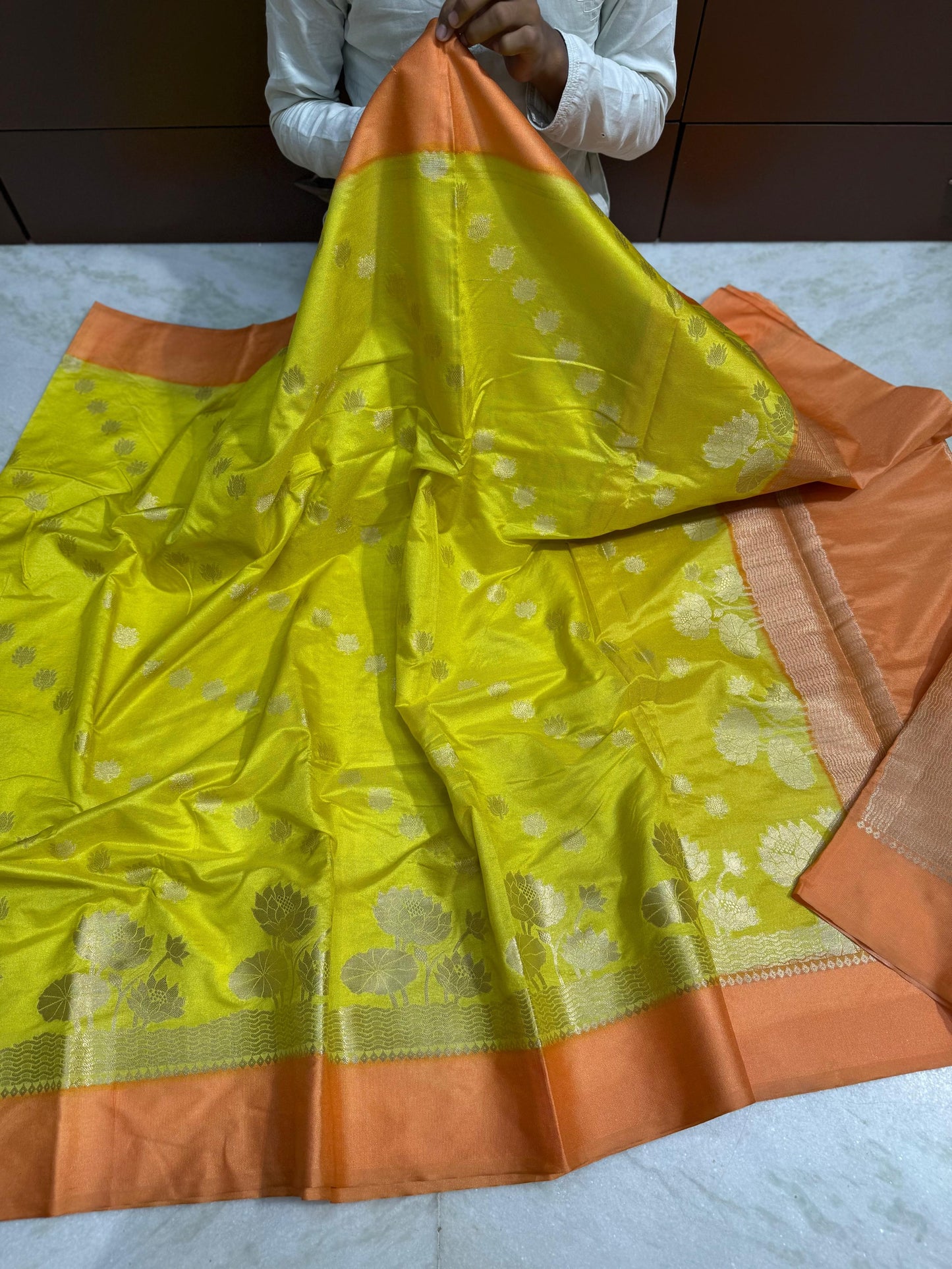 Banarasi Dybl Dupion soft silk budget saree
