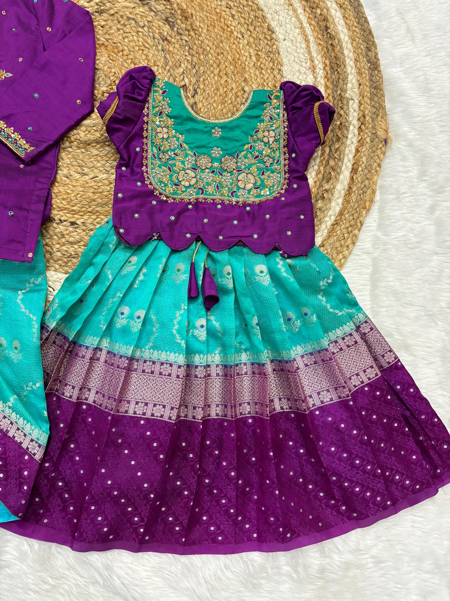 Kids ethnic wear brother and sister