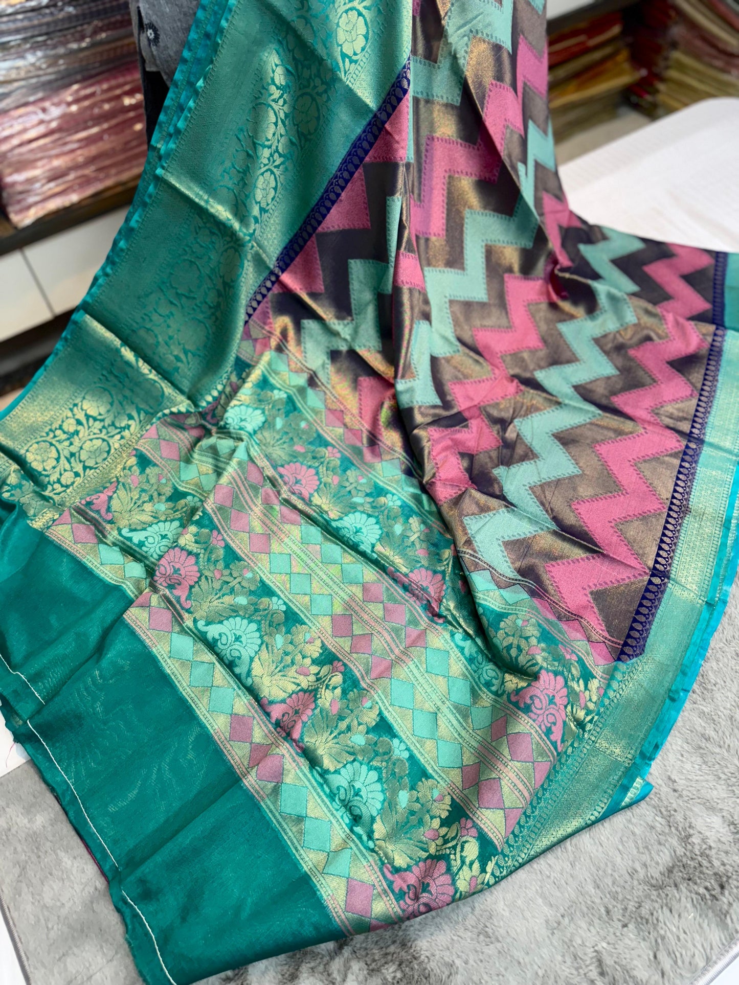 Banarasi Dybl Katan soft silk Festival budget collection