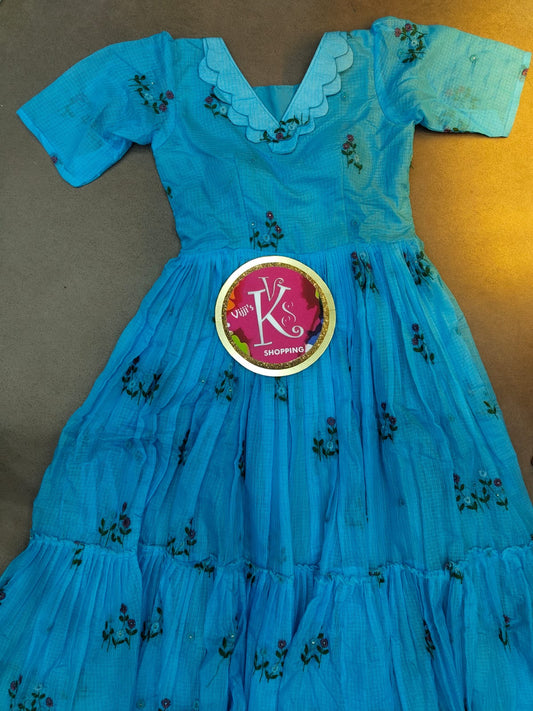 Cafe Embroidery party wear gown