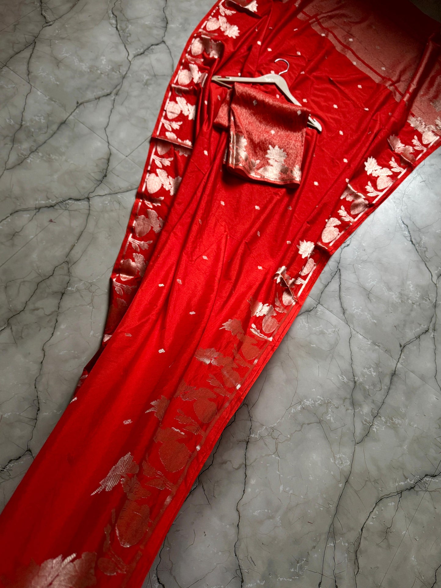 Banarasi Semi Katan silk budget sarees