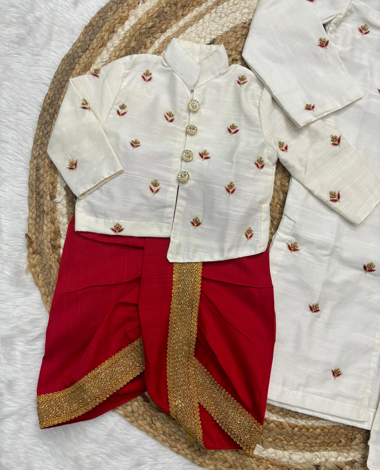 Festival special boys kurta dhoti set