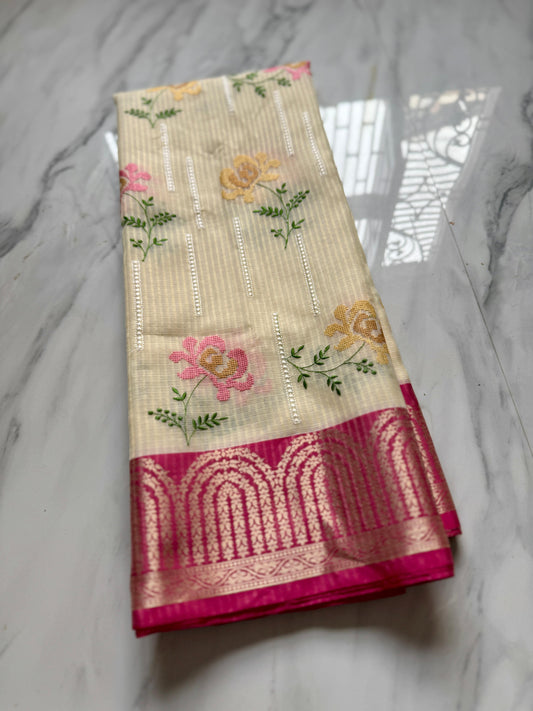 Banarai vintage classic Sankranthi sarees