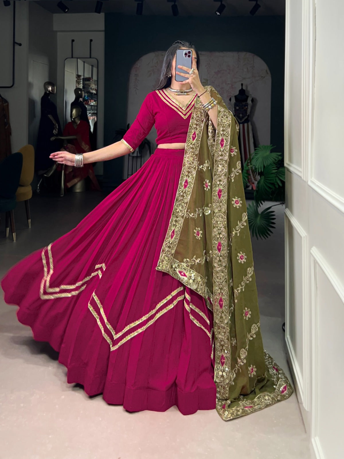 Garba Lovers Best dancy Lehenga sets