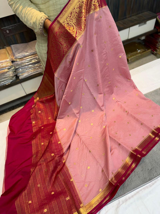 Banarasi Classic Dyble Dupion Sarees