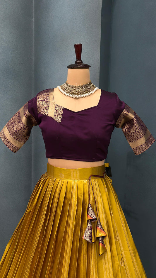 Kanchipuram Murari lehenga for traditional look
