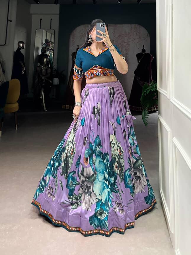 Tasar silk festival Co-ord set Lehenga sets