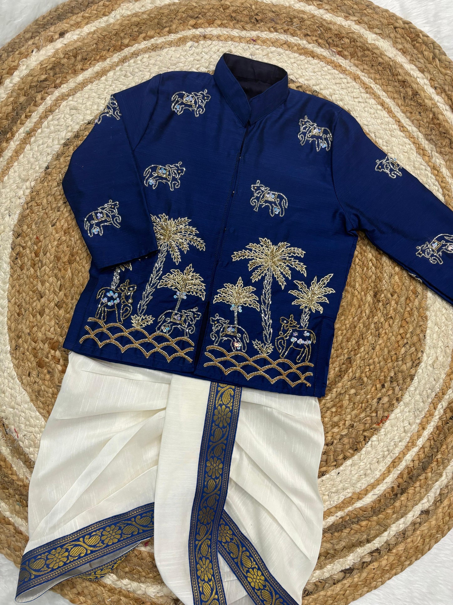 Kid kurta sets for all festivals pure maggam ones