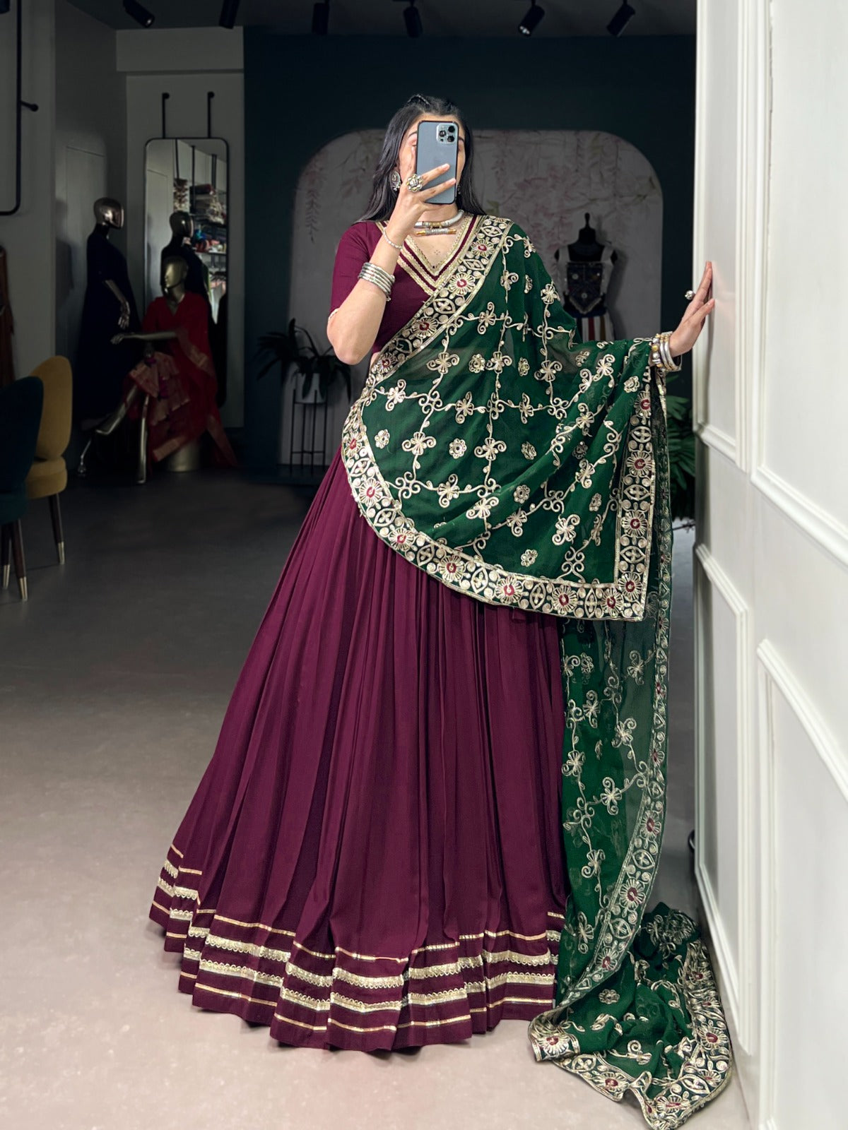 Garba Lovers Best dancy Lehenga sets