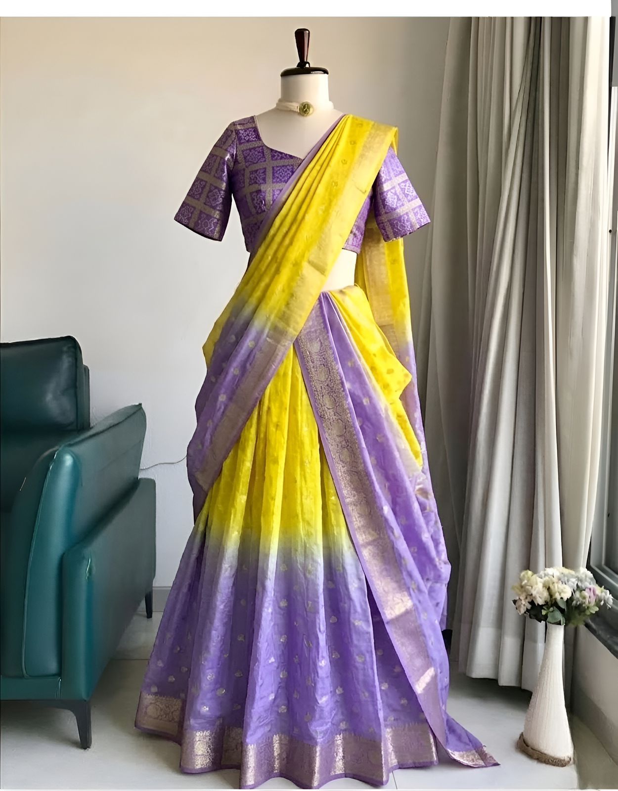 Chinnon Designer viscose lehenga